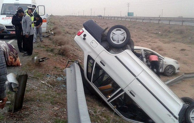 حادثه رانندگی در محور تربت حیدریه –گناباد با یک کشته