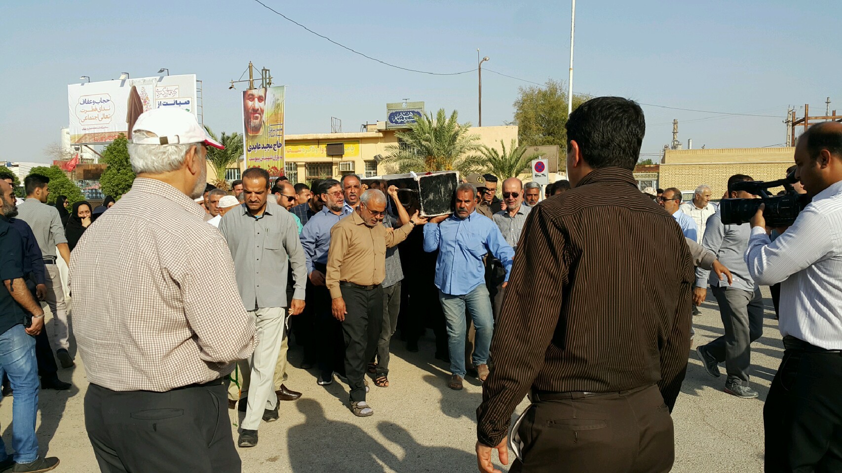 تشییع پیکر پاسدار مجید عابدی