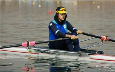 ۲ بانوی قایقرانی همدان در فینال روئینگ