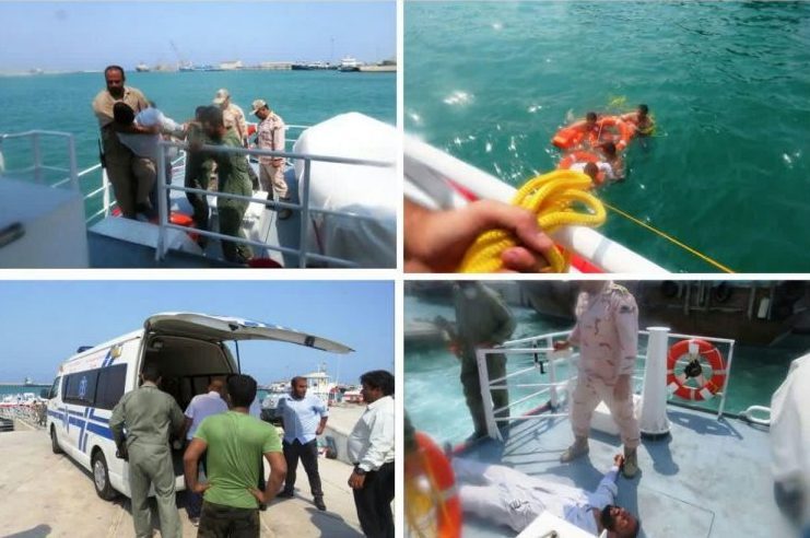 نجات جان خدمه شناور مسافربری نجات جان خدمه شناور مسافربری