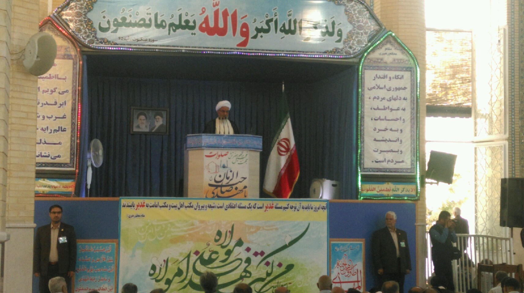 تهدید و ارعاب دشمنان بي اثر است تهدید و ارعاب دشمنان بي اثر است