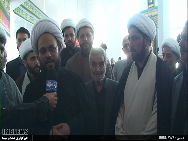 افتتاح مسجد خلیل شهر گیوی