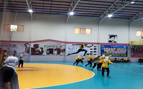 پیروزی تیم هندبال بانوان سپاهان