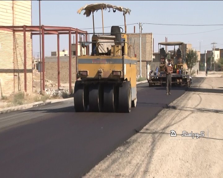 آغاز ۷ هزار تن آسفالت ریزی در معابر کبود راهنگ