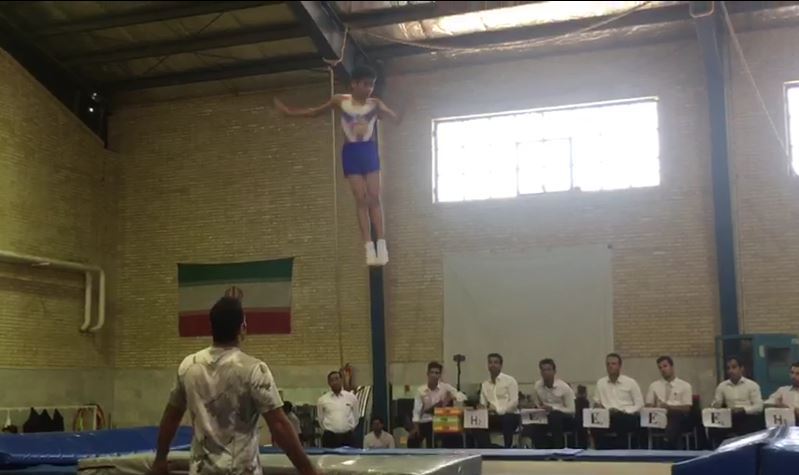 راهیابی ورزشکاران کیش به مرحله نهایی مسابقات ترامپولین