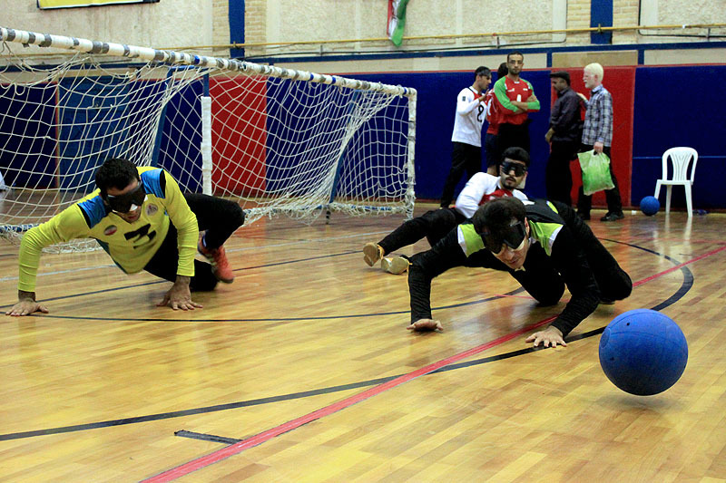 صعود مقتدرانه تیم گلبال مردان به فینال