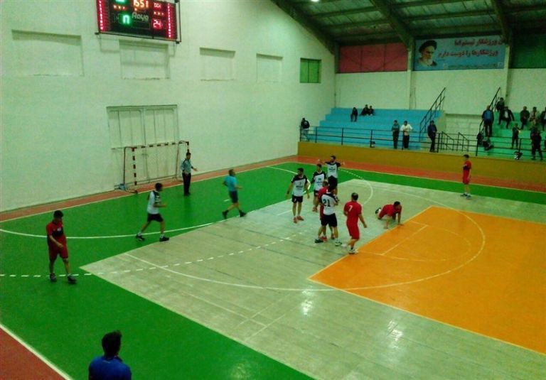 مصاف تیم هندبال فراز بام دهدشت در لیگ برتر