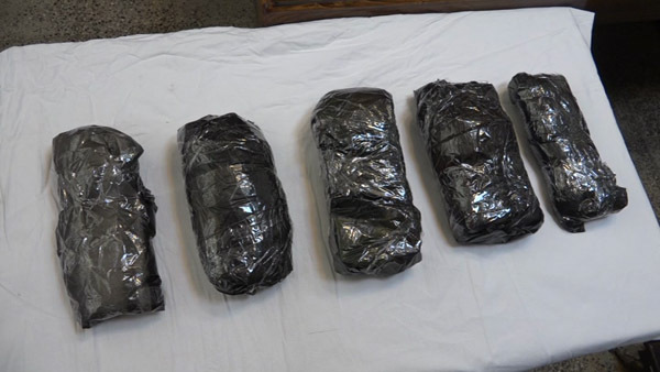 قاچاقچی دانه درشت در دام مرزبانی پارس آباد