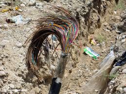 قطع شدن ارتباط مخابراتی شهروندان در خواف قطع شدن ارتباط مخابراتی شهروندان در خواف