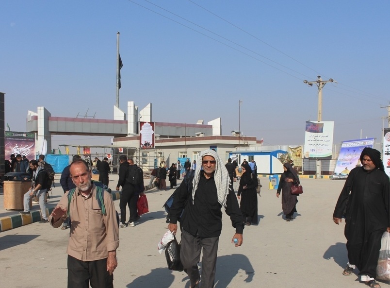 بازگشت بیش از 550 هزار زائر اربعین حسینی از مرز&zwnj;های خوزستان&nbsp;