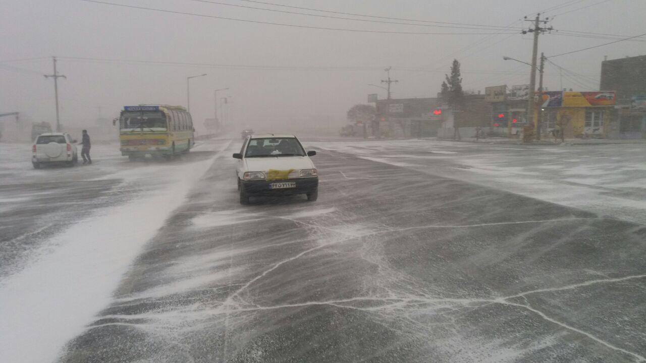 باران و برف در راه خراسان رضوی