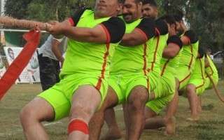 بابلسر قهرمان مسابقات طناب کشی مازندران