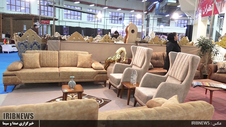 نمایشگاه مبلمان و سرویس خواب در اردبیل