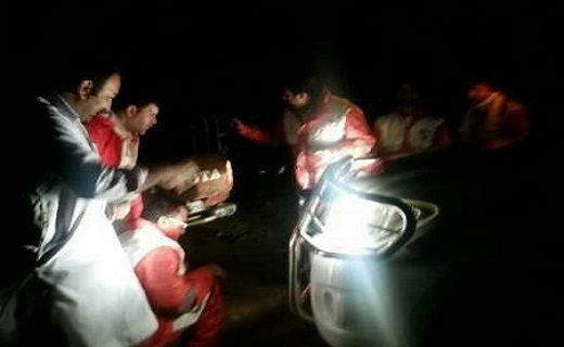 نجات چهار نفر گرفتار در کولاک در آبگرم