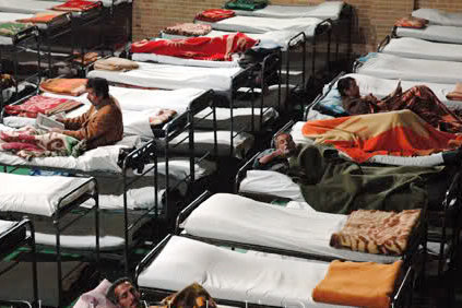 اسکان 2 هزار کارتن خواب در گرمخانه های مشهد