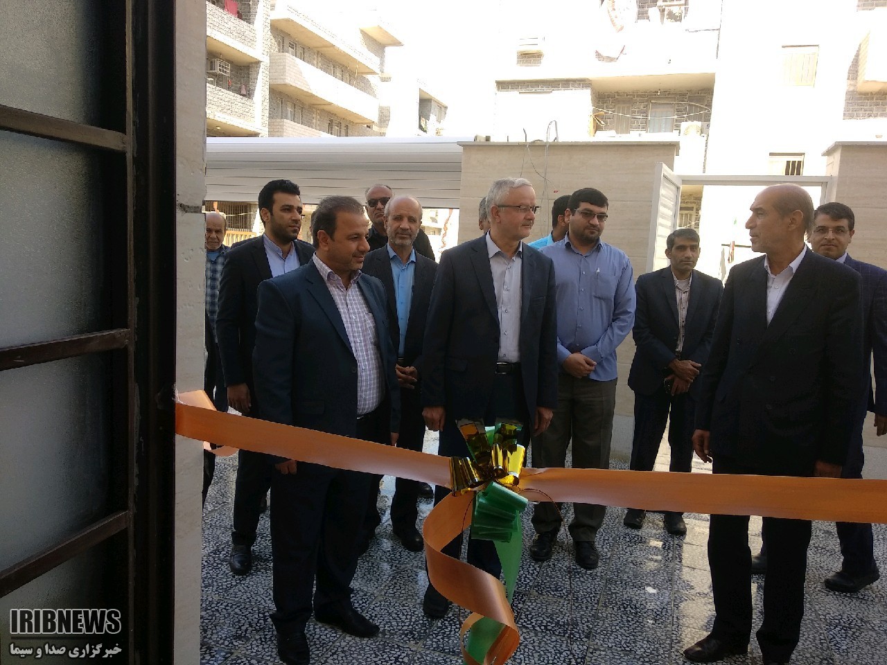 افتتاح طرح 44 واحدی مسکن خورموج افتتاح طرح 44 واحدی مسکن خورموج