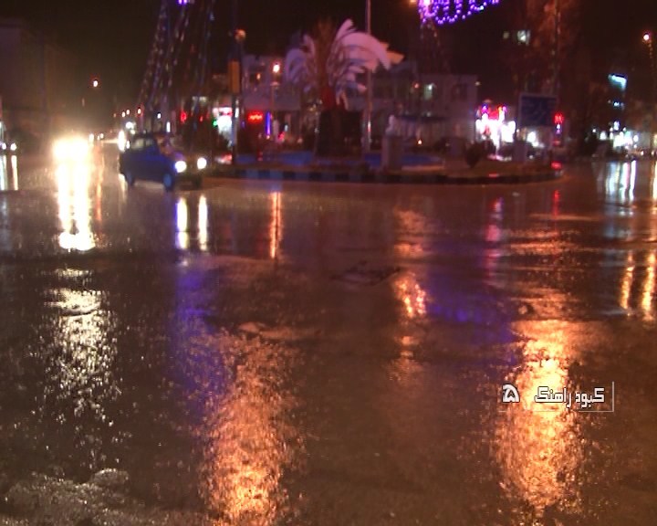 بارش برف و باران و آبگرفتگی معابر