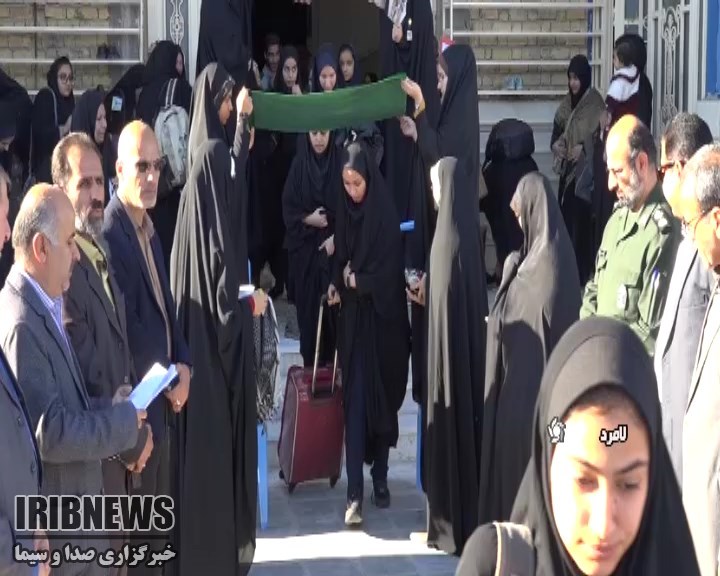 دانش آموزان لامرد در راه سرزمین نور