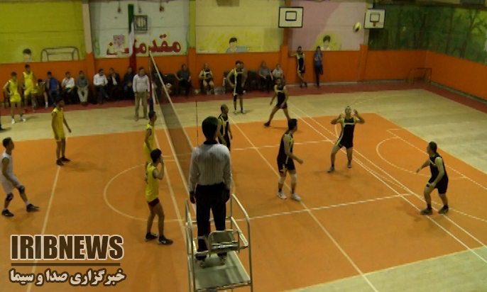 شکست نماینده مهاباد درلیگ دسته یک والیبال نوجوانان کشور