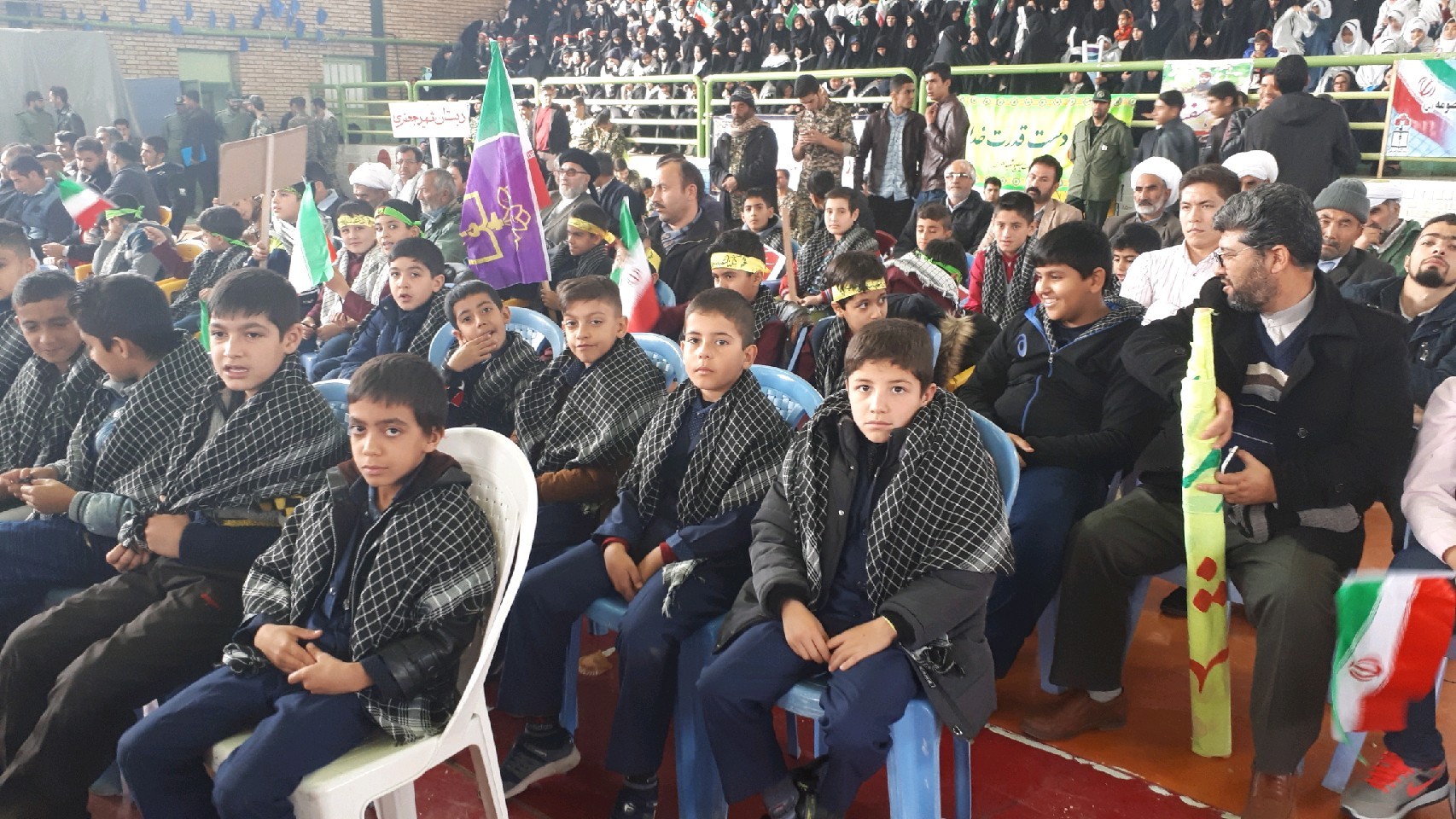 اجتماع بزرگ بسیجیان شهرستان فریمان