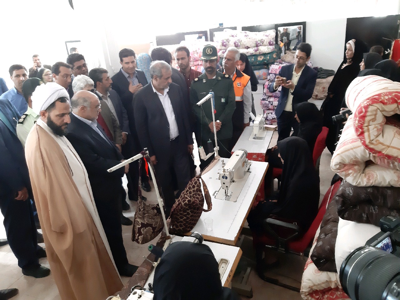 آغاز طرح گاز سانی وافتتاح دو طرح در ریگان