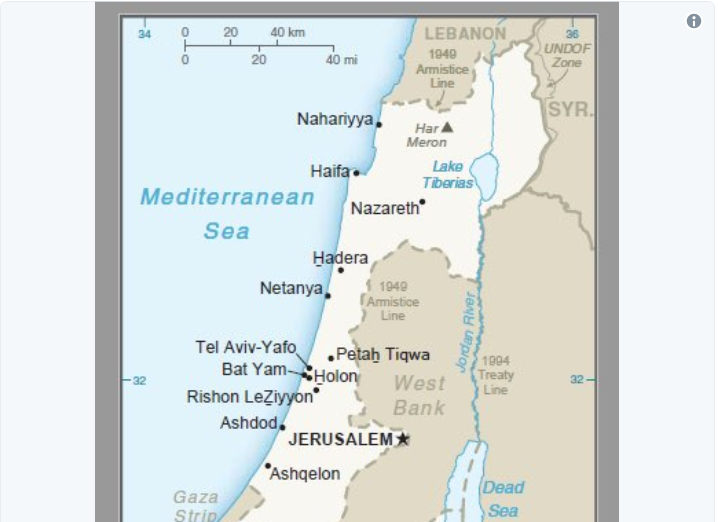 آمریکا اولین نقشه از جولان به عنوان منطقه تحت حاکمیت تل آویو را منتشر کرد