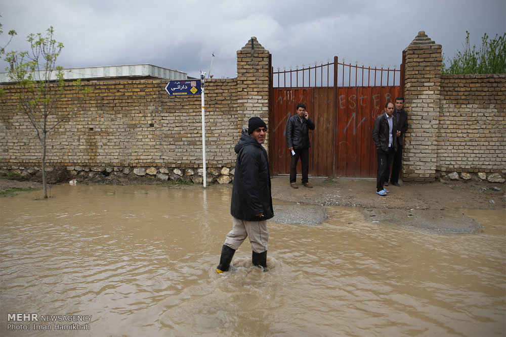 آبگرفتگی در ۱۵ روستای استان همدان