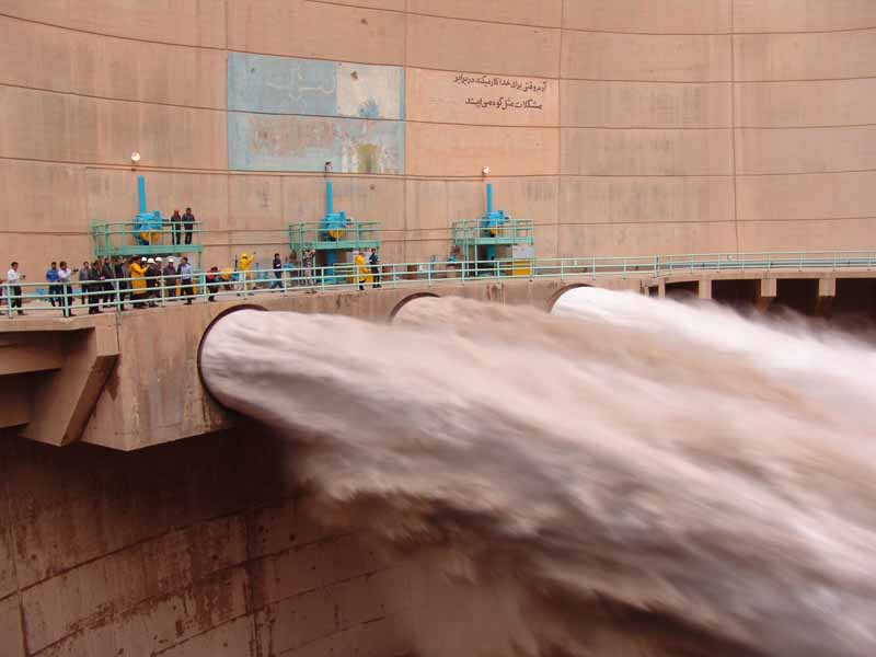 ورود موج  اولیه سیلاب به سدهای خوزستان