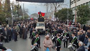 آغاز اجتماع بزرگ مردمی سلیمانیها در ساری