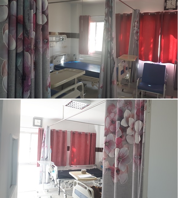 بازسازی بخش داخلی بیمارستان حضرت، ولی عصر (عج) اقلید