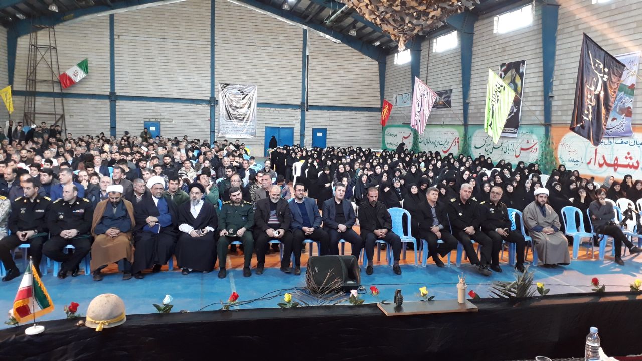 یادواره سپهبد شهید سلیمانی و 72 شهید منجیل