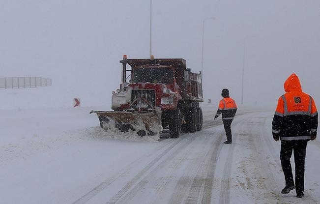 کولاک در گردنه‌های قزوین