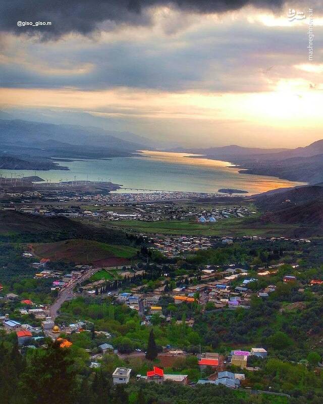 زیبایی شهر منجیل به روایت تصویر