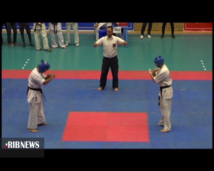 مسابقات کاراته سبک های آزاد کارگران کشور