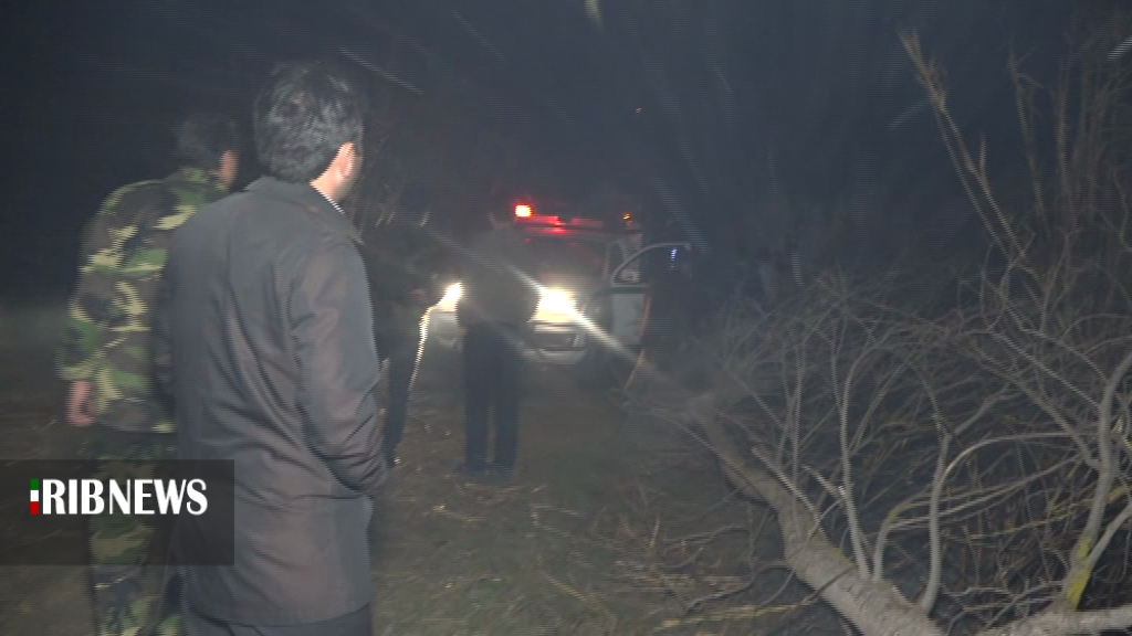 مهار آتش سوزی جنگلهای رود ارس در پارس آباد