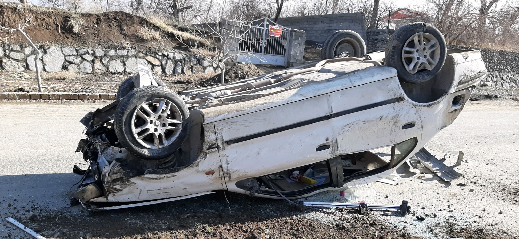 3 کشته و مصدوم نتیجه رعایت نکردن سرعت مطمئنه