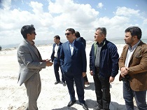 بازدید استاندار مرکزی از تالاب میقان اراک بازدید استاندار مرکزی از تالاب میقان اراک