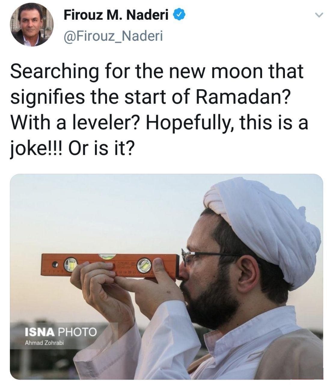 دستگاه رويت هلال ماه و هزار حاشيه دستگاه رويت هلال ماه و هزار حاشيه