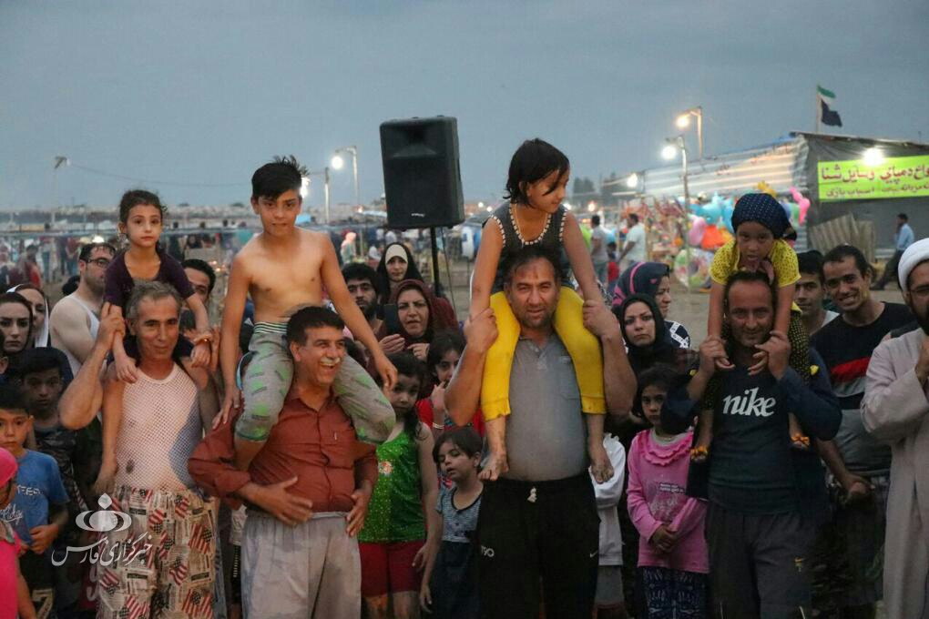 منبر ساحلی در عید فطر