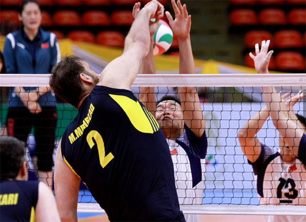 تیم قزاقستان مغلوب والیبال نشسته ایران شد