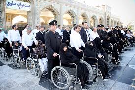 افزایش 2 برابری صندلیهای چرخدار حرم مطهر رضوی افزایش 2 برابری صندلیهای چرخدار حرم مطهر رضوی