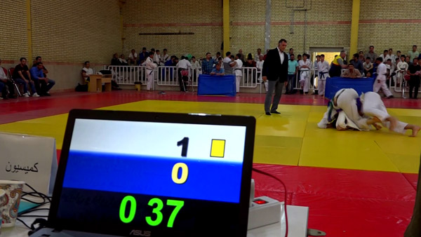 مسابقات جودو نونهالان و نوجوانان شمال غرب کشور