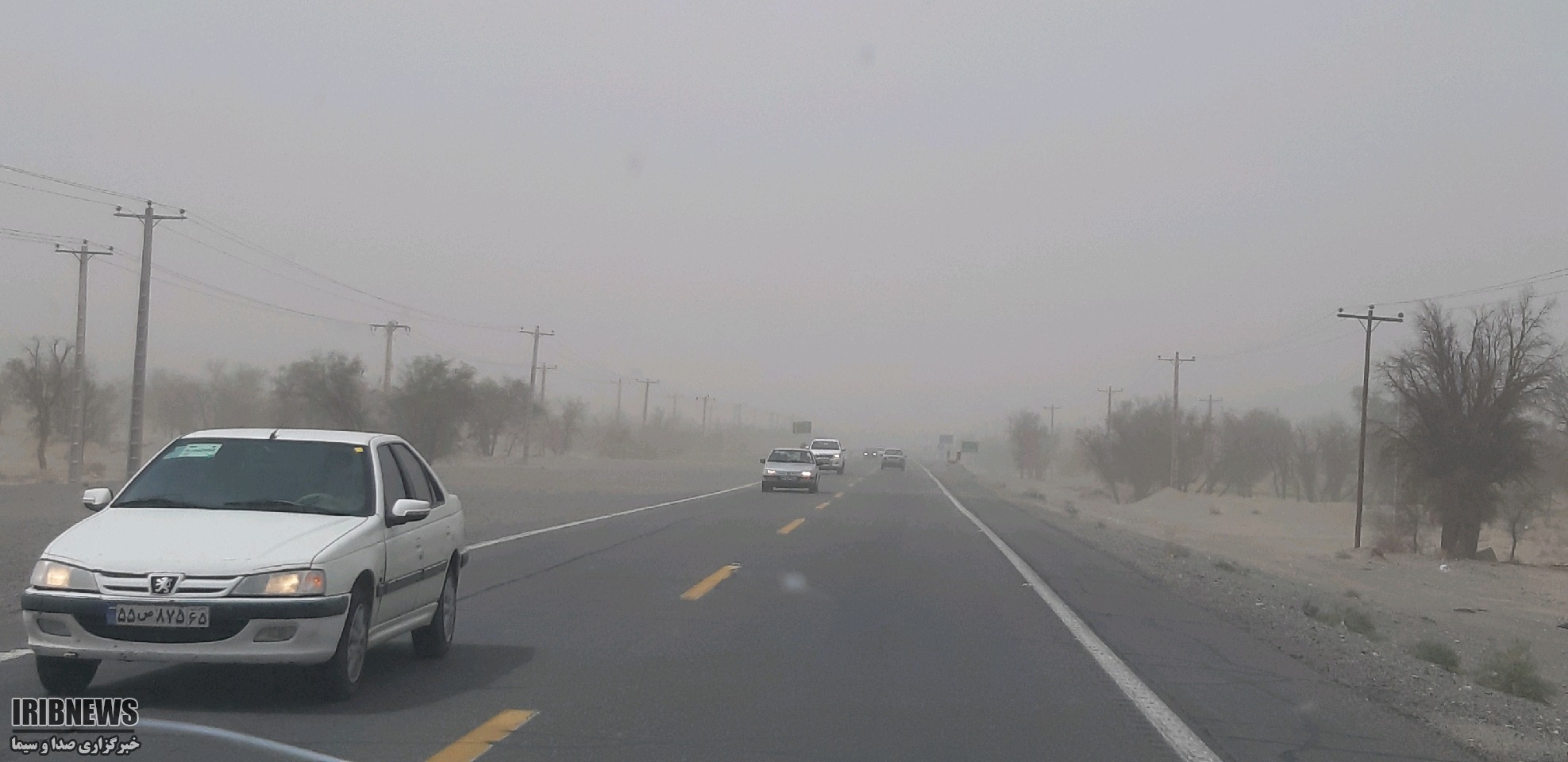 آسمان گردو غباری ریگان به 22 برابر حد مجاز رسید