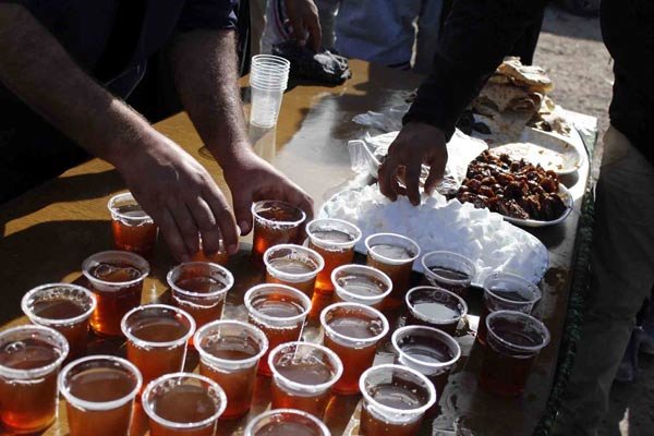 نام&zwnj;نویسی ۴۰۰ موکب در شلمچه