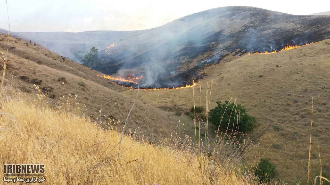 افزایش خطرحریق و هشدار مدیریت بحران زنجان