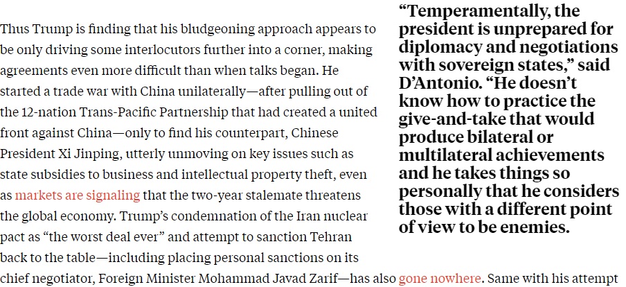 چرا گفتگو برای رسیدن به توافق با ترامپ بی‌فایده است؟