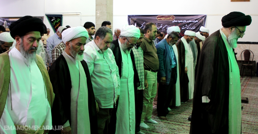 آیت&zwnj;الله حسینی همدانی، امام جماعت مسجد صاحب&zwnj;الزمان(عج)