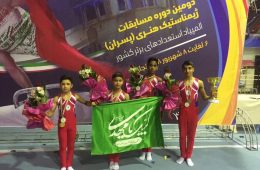 درخشش ژیمناست های خراسان رضوی در المپیاد استعدادهای کشور