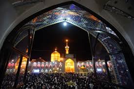 به سوگ نشستن حرم رضوی در شب تاسوعای حسینی به سوگ نشستن حرم رضوی در شب تاسوعای حسینی