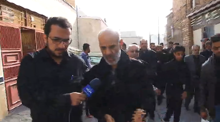 تجدید بیعت هیئت‌های تبریز با خانواده شهدا